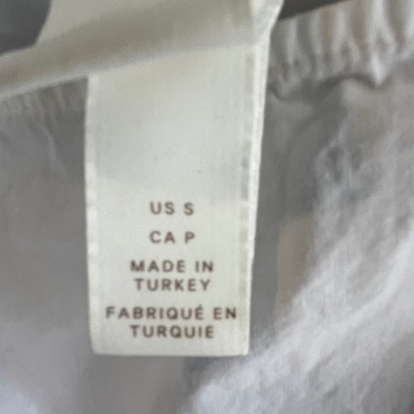 White Puff Sleeve Tiered Dress Square Neck Summer Cotton Babydoll Scandigirl - Picture 7 of 10